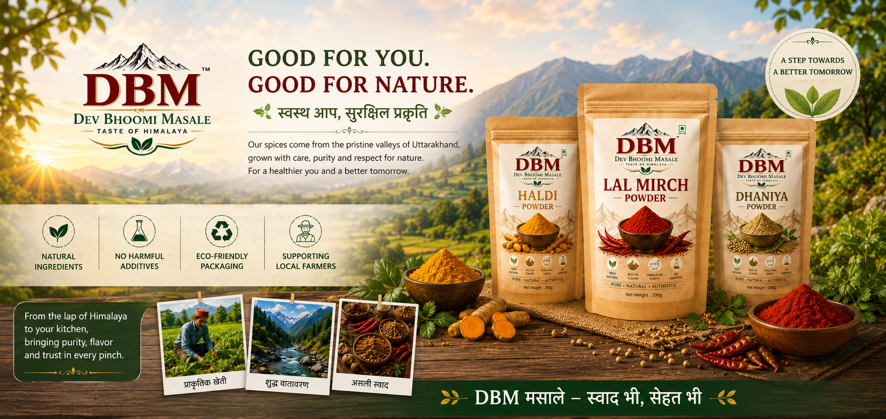 DBM Industries packaged spices